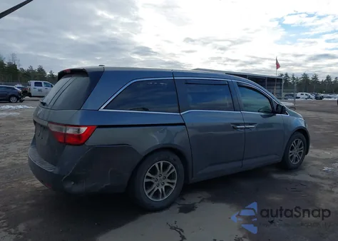 2012 Honda Odyssey Ex-L z USA, uszkodzony, nr VIN 5FNRL5H69CB020189